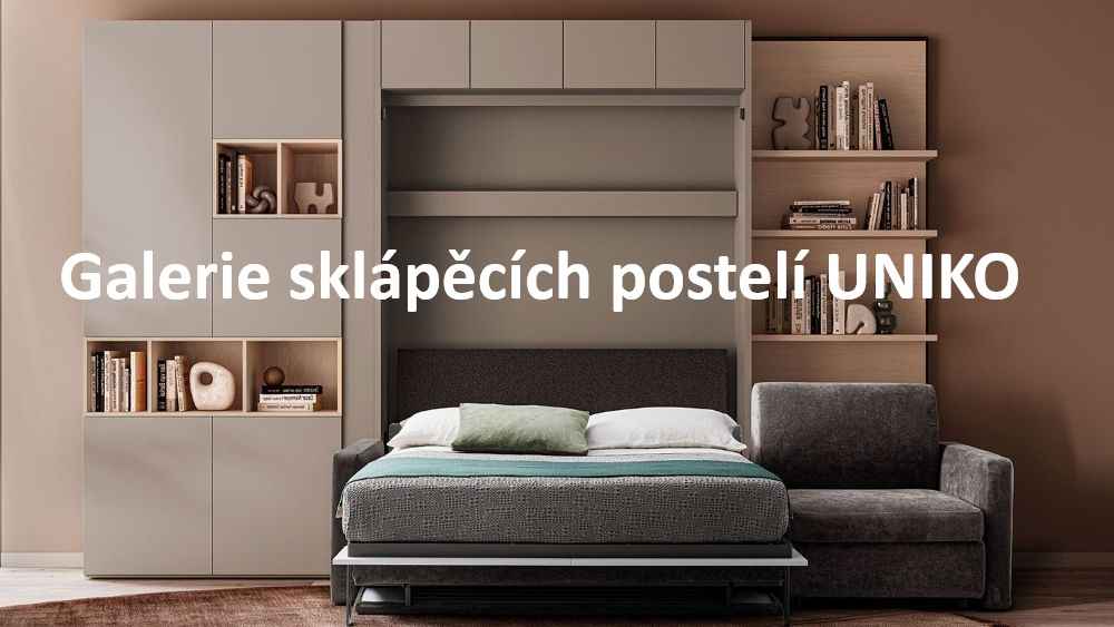 Sklápěcí postel CLEVER NOBU - galerie